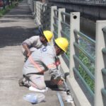 Betim instala nova iluminação de LED em ciclovia e pista de caminhada entre a Praça do Encontro e a avenida Amazonas
