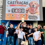 Betim registra recorde nacional com 1.462 castrações de cães e gatos em um único dia